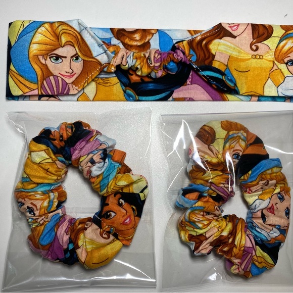 Disney princess headbands and scrunchies - Picture 2 of 13